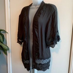Topshop Lace Kimono